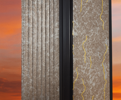 Grey & Silver PS Panel