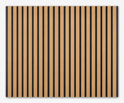 Oak & Black WPC Outdoor Panel