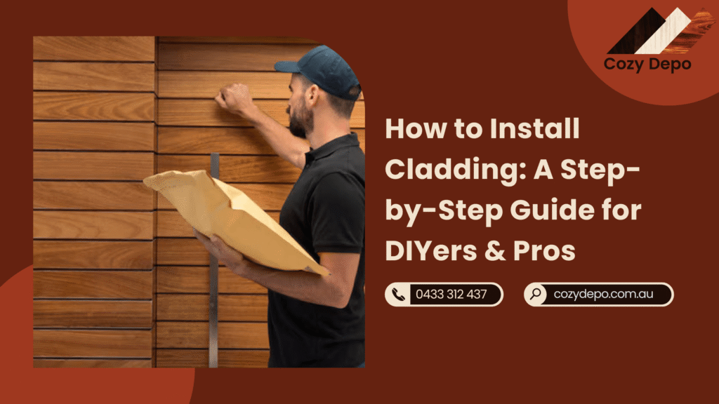 Cladding Installation Tips | How to Install WPC & PVC Cladding in Melbourne
