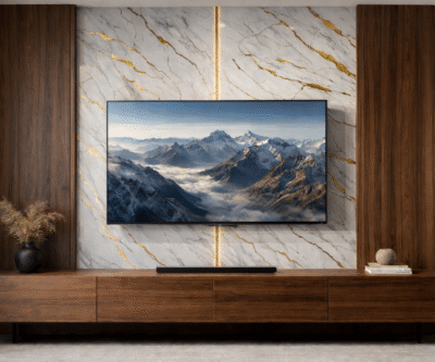 White Gold PVC Marble Sheet