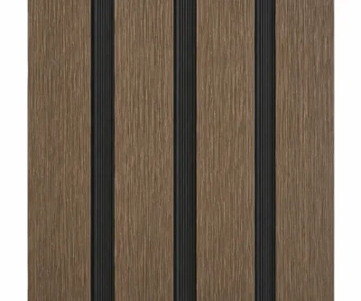 Dark Walnut & Black WPC Outdoor Cladding