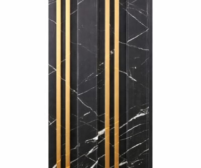 Black Stone & Gold Indoor Panel