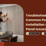 Troubleshooting Common Post-Installation Acoustic Panel Issues