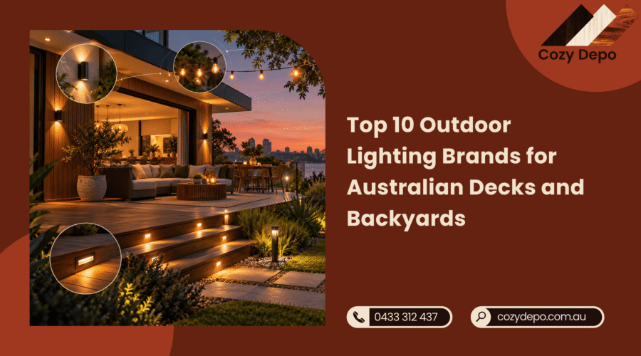 Top 10 Outdoor Lighting Brands for Australian Decks and Backyards