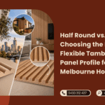 Half Round vs. Fluted Choosing the Perfect Flexible Tambour Panel Profile for Your Melbourne Home
