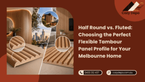 Half Round vs. Fluted Choosing the Perfect Flexible Tambour Panel Profile for Your Melbourne Home